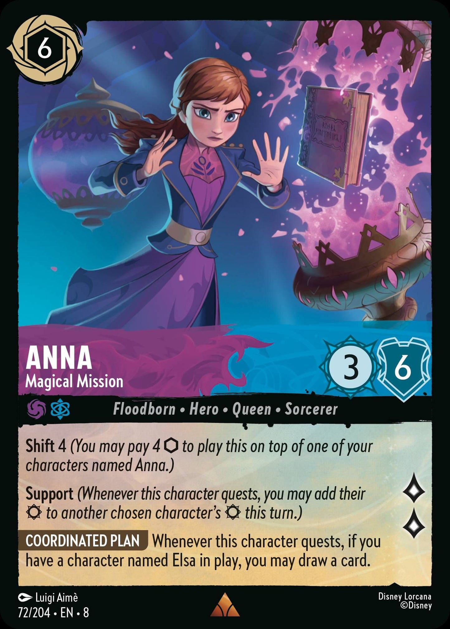 Anna - Magical Mission | Reign of Jafar #72 [foil]