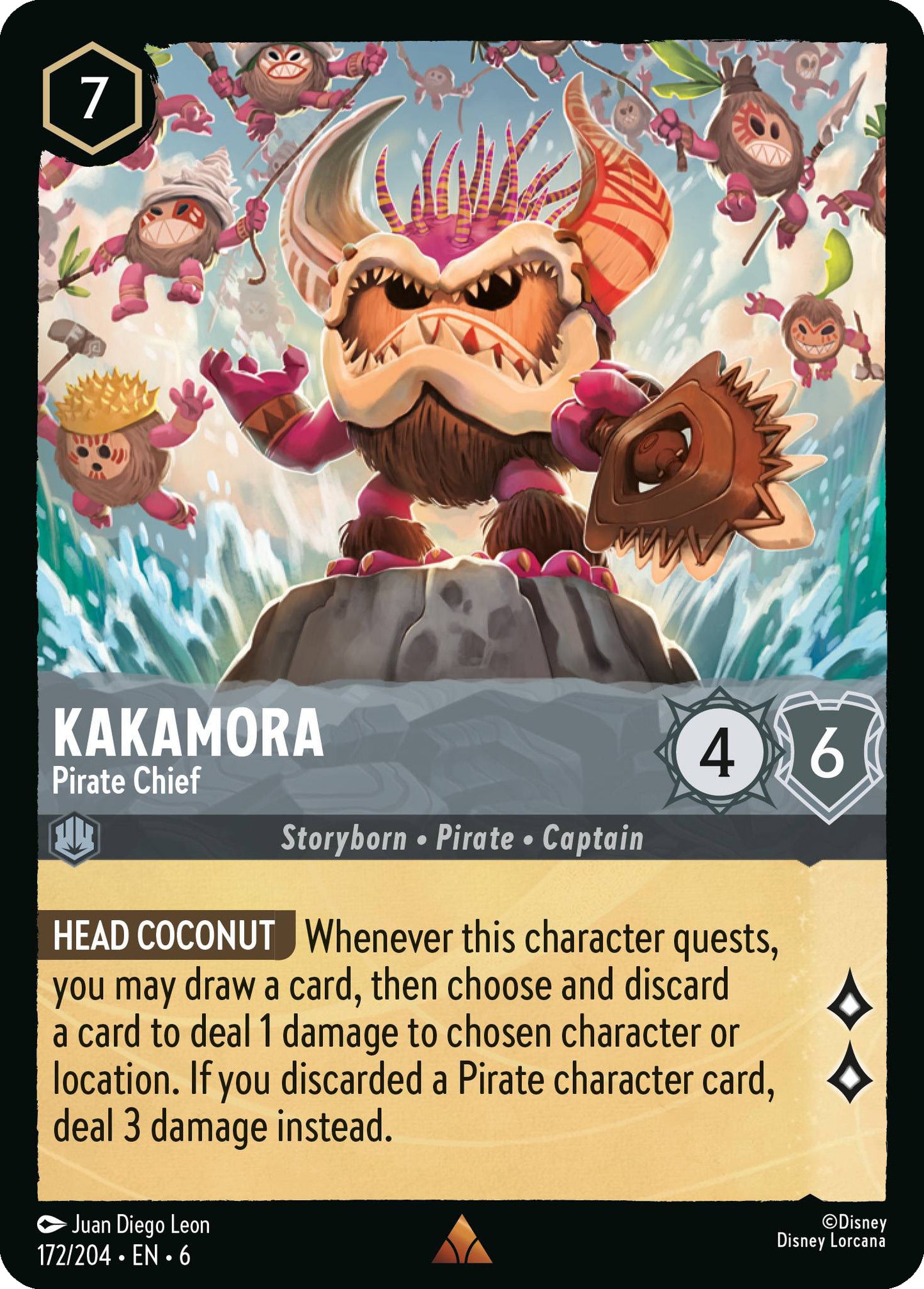 Kakamora - Pirate Chief | Azurite Sea #172 [foil]