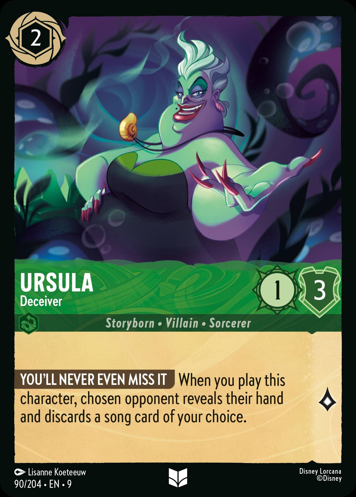 Ursula - Deceiver | Fabled #90 [foil]