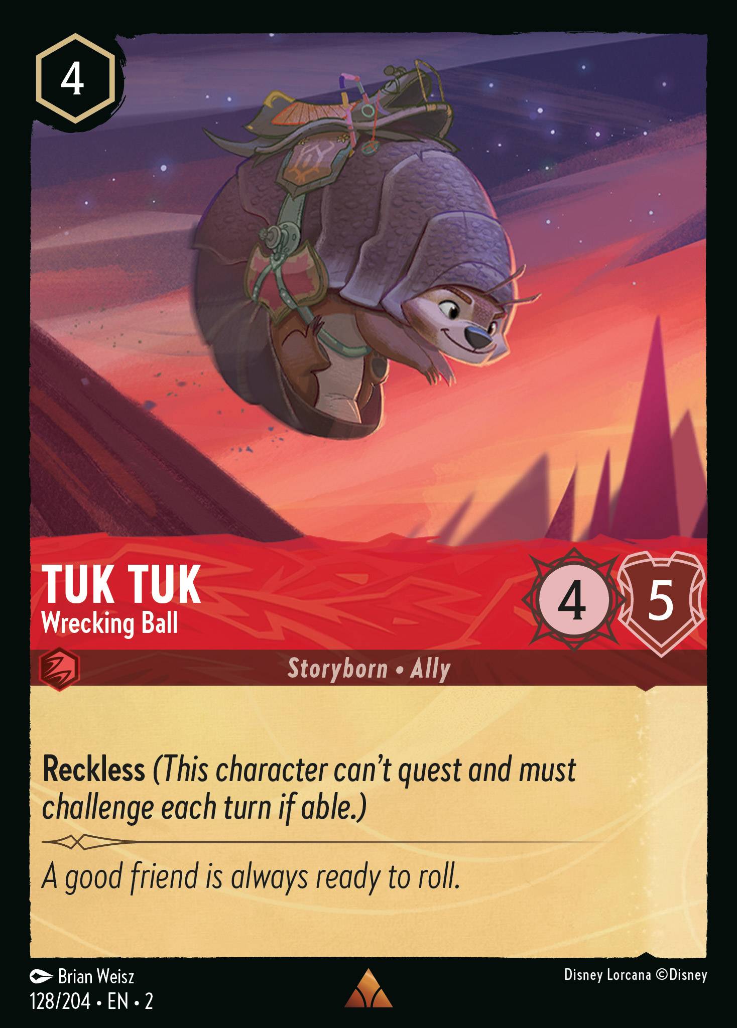 Tuk Tuk - Wrecking Ball | Rise of the Floodborn #128 [foil]
