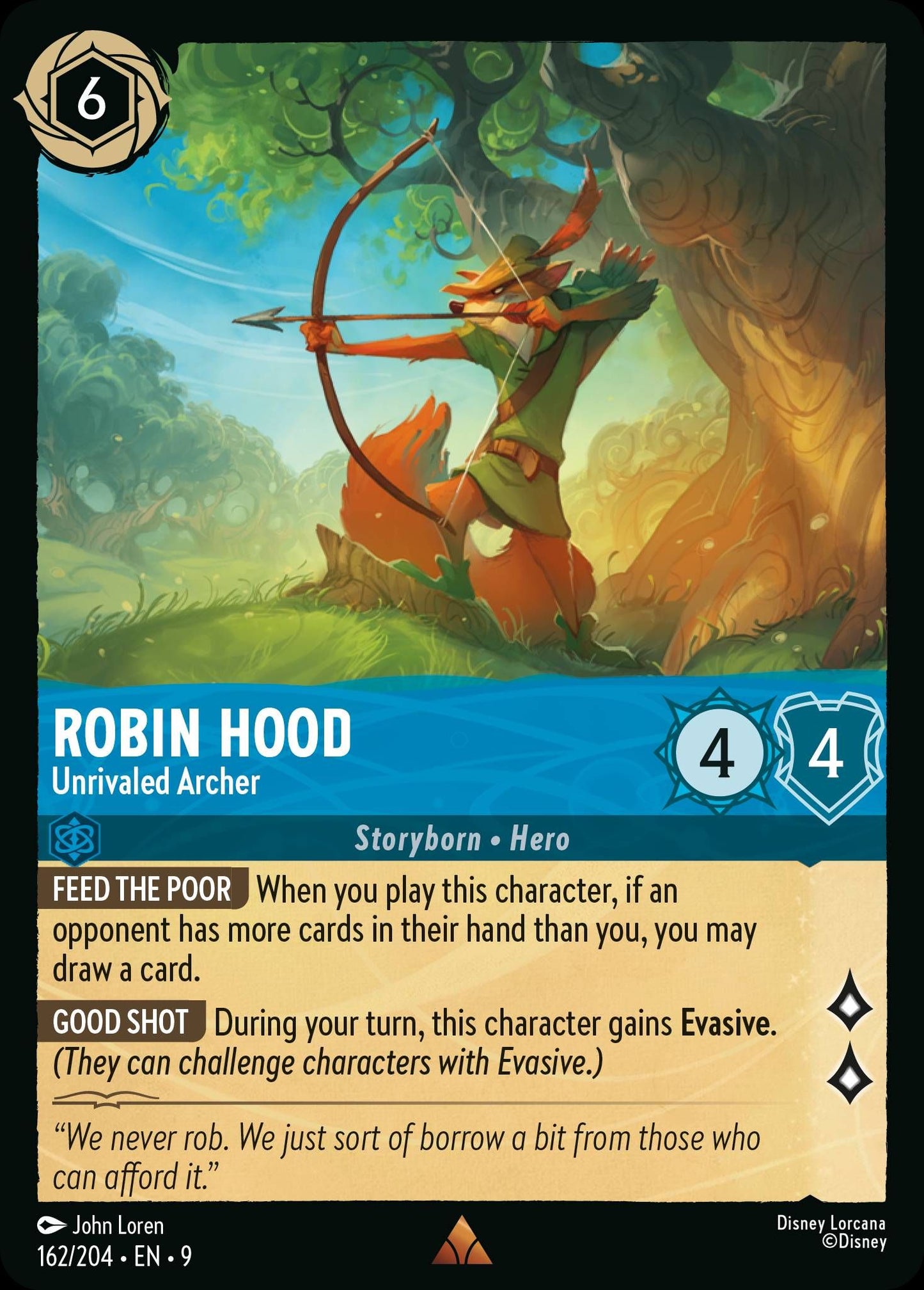 Robin Hood - Unrivaled Archer | Fabled #162 [foil]
