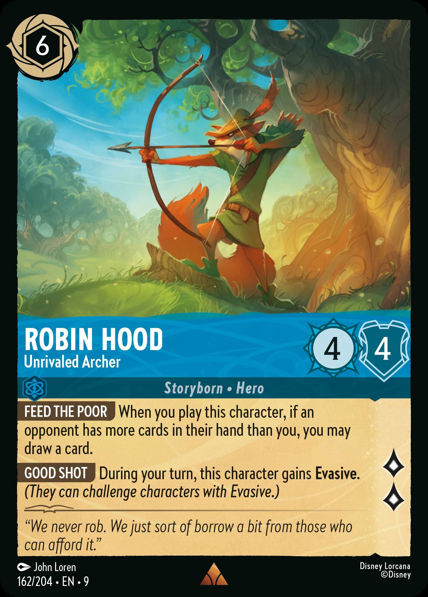 Robin Hood - Unrivaled Archer | Fabled #162 [foil]