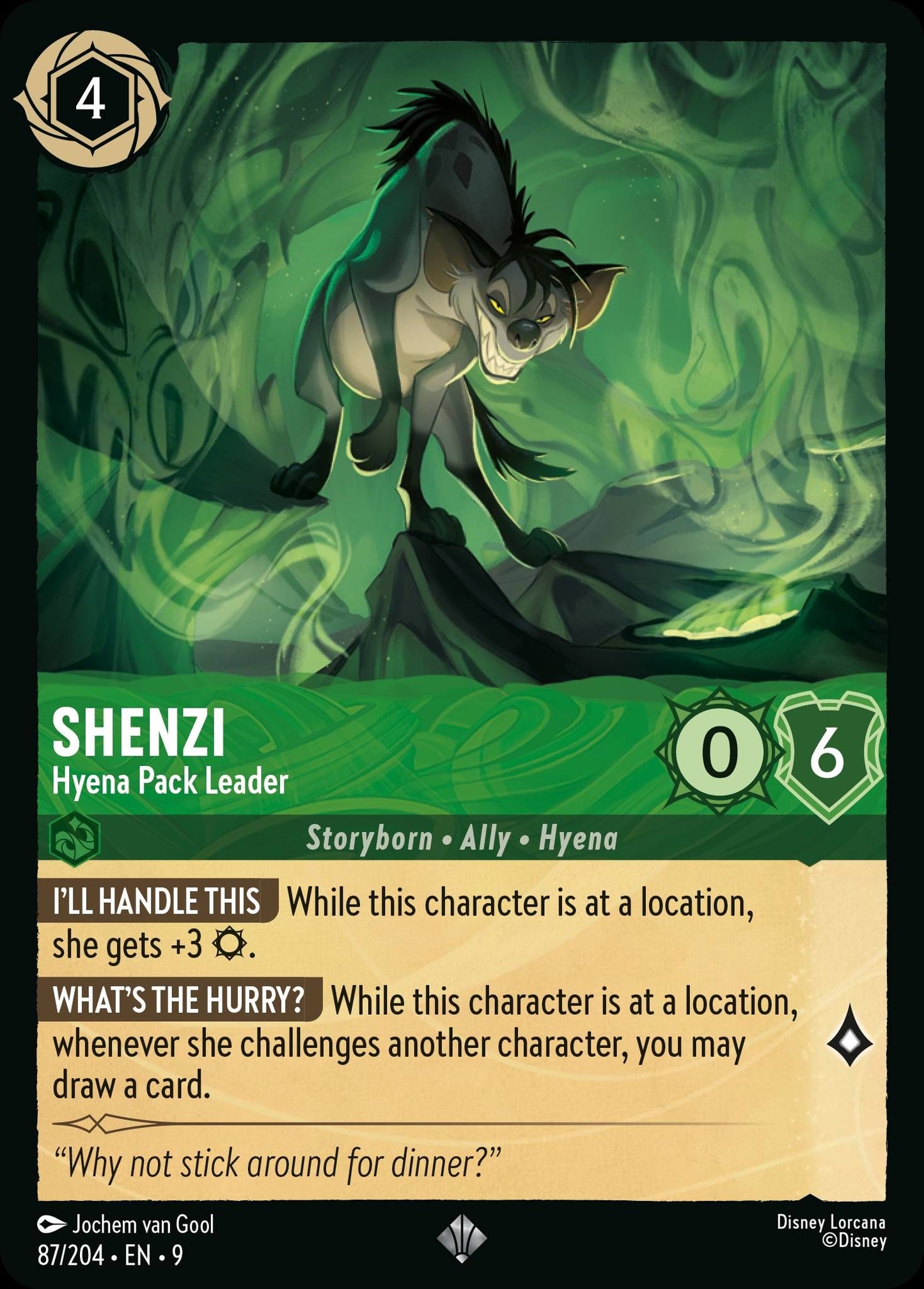 Shenzi - Hyena Pack Leader | Fabled #87