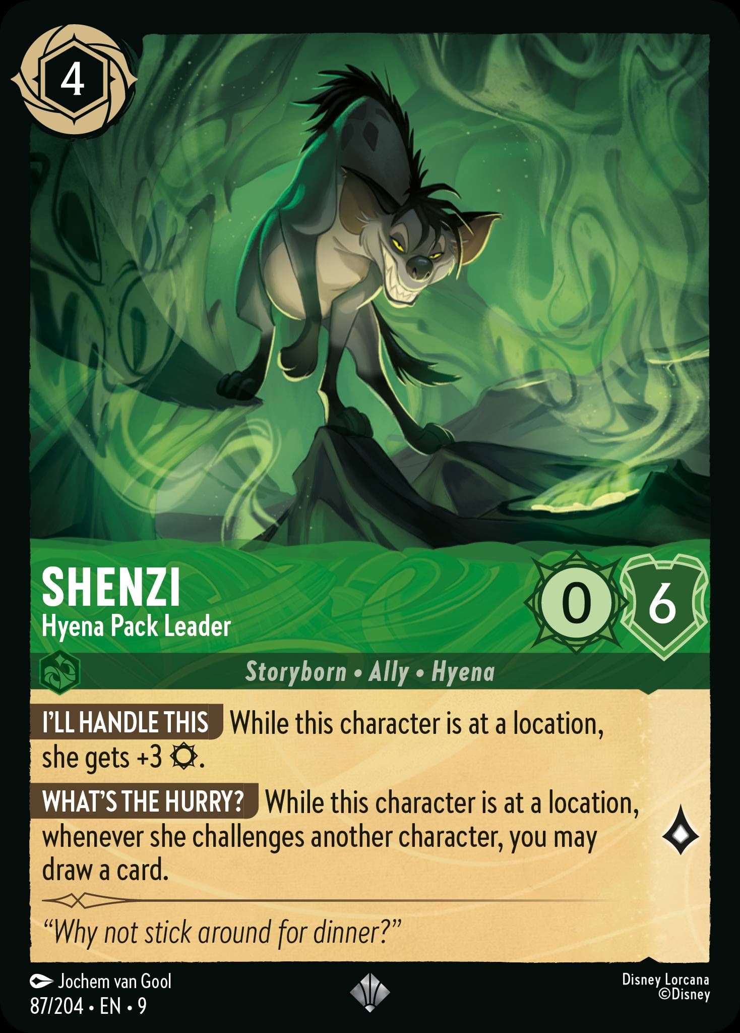 Shenzi - Hyena Pack Leader | Fabled #87