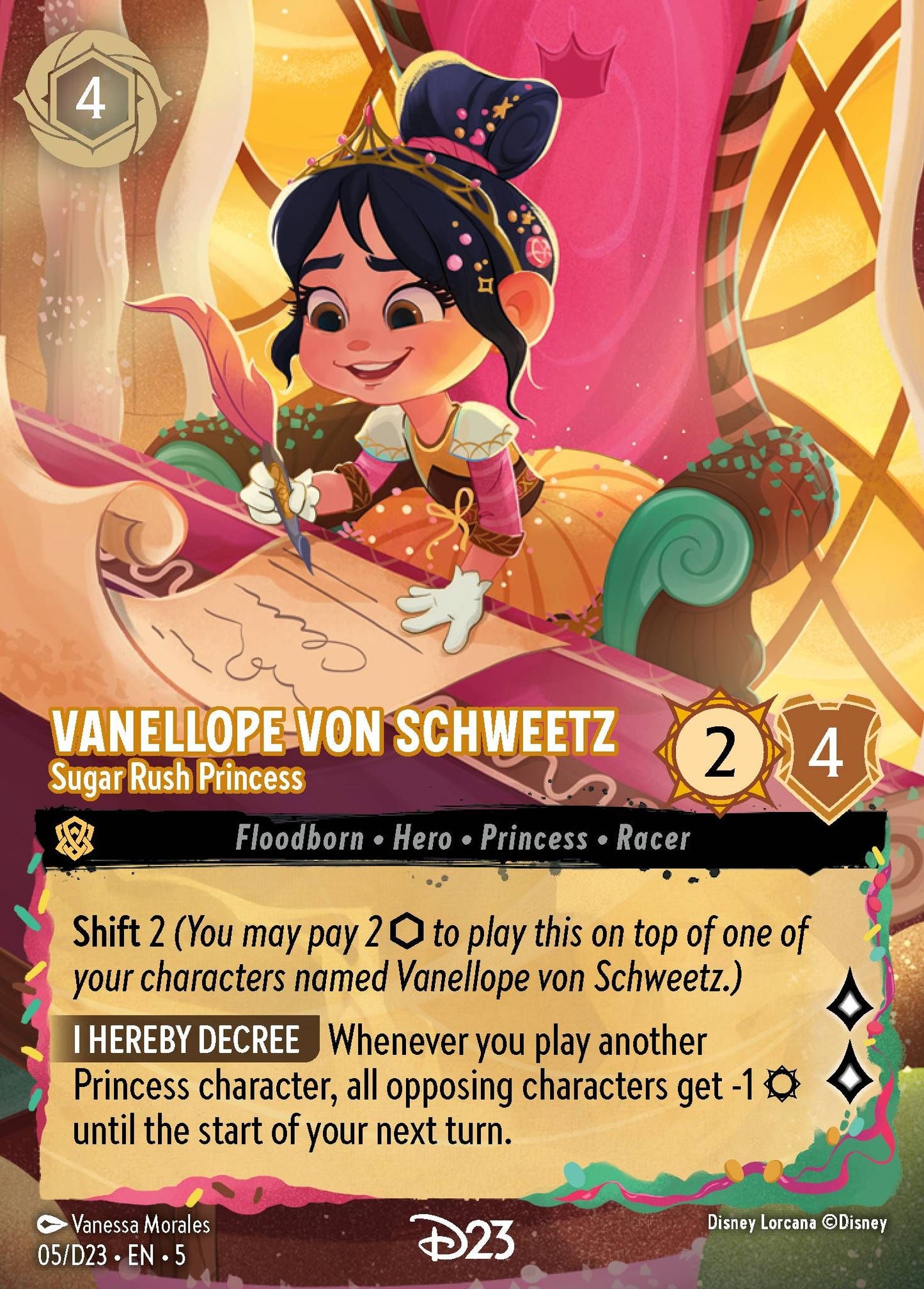 Vanellope Von Schweetz - Sugar Rush Princess | D23 Collection #5 [foil]