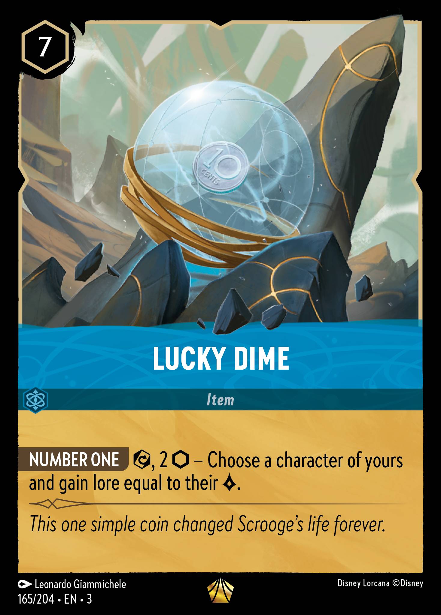 Lucky Dime | Into the Inklands #165 [foil]