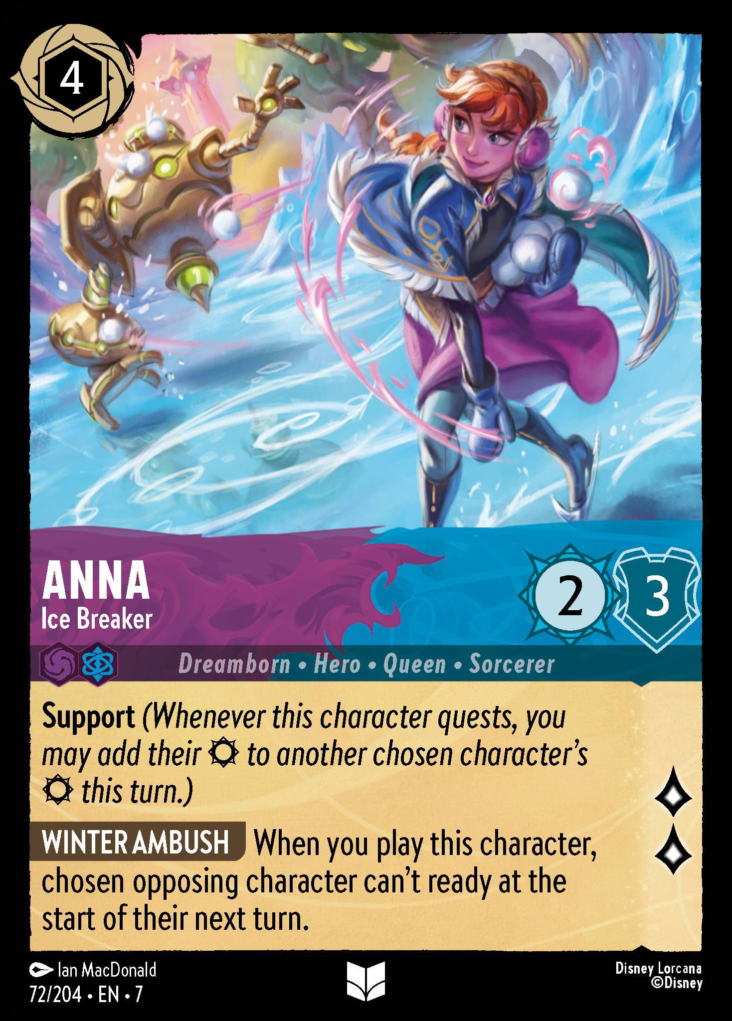 Anna - Ice Breaker | Archazia's Island #72 [foil]