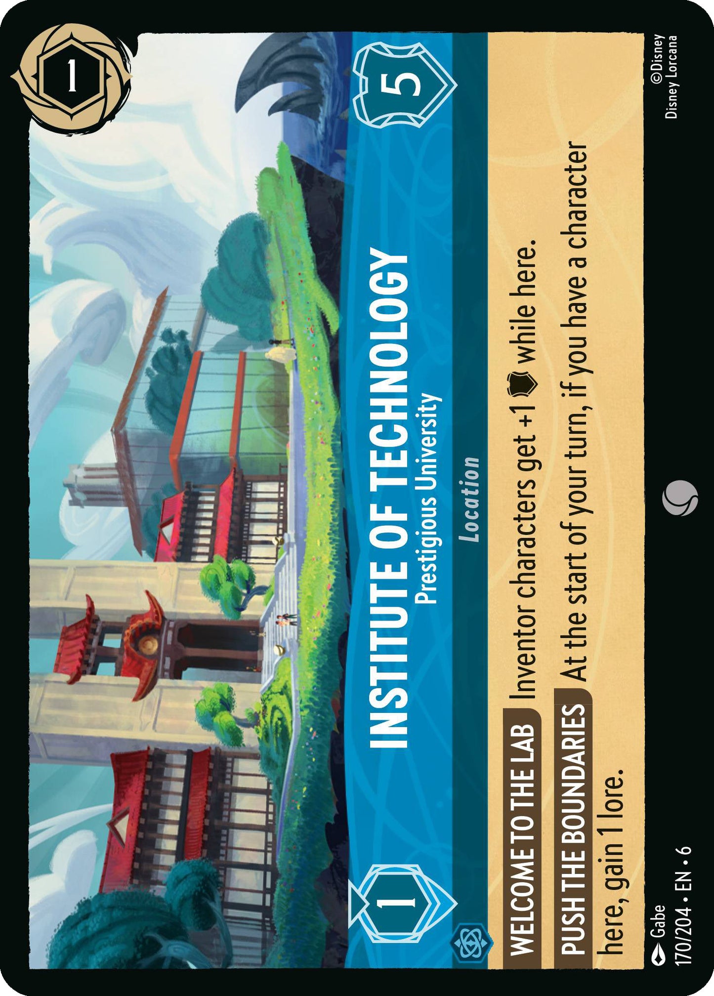 Institute of Technology - Prestigious University | Azurite Sea #170 [foil]