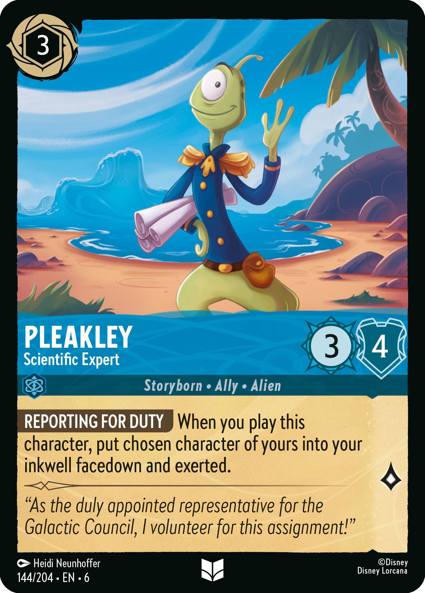 Pleakley - Scientific Expert | Azurite Sea #144