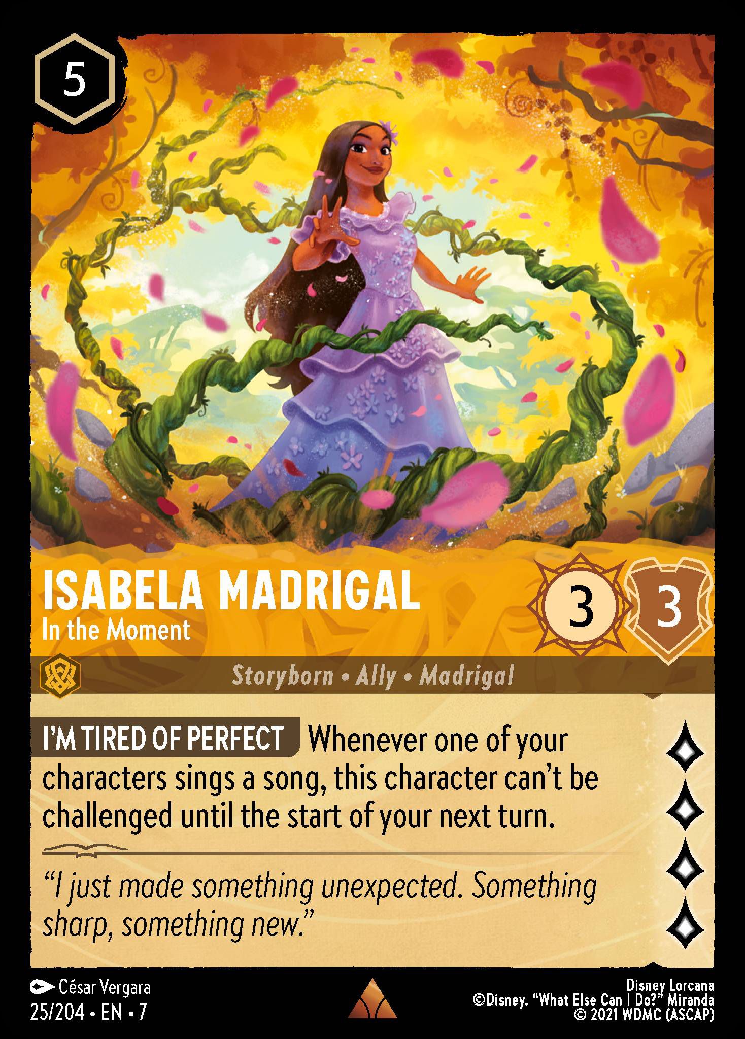 Isabela Madrigal - In the Moment | Archazia's Island #25 [foil]