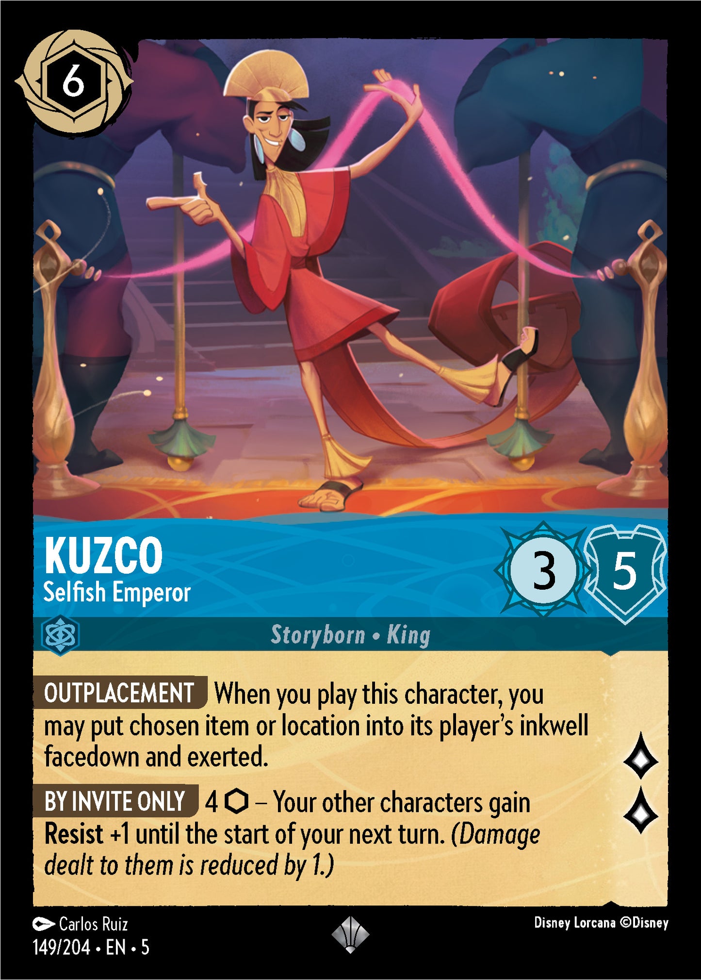 Kuzco - Selfish Emperor | Shimmering Skies #149 [foil]