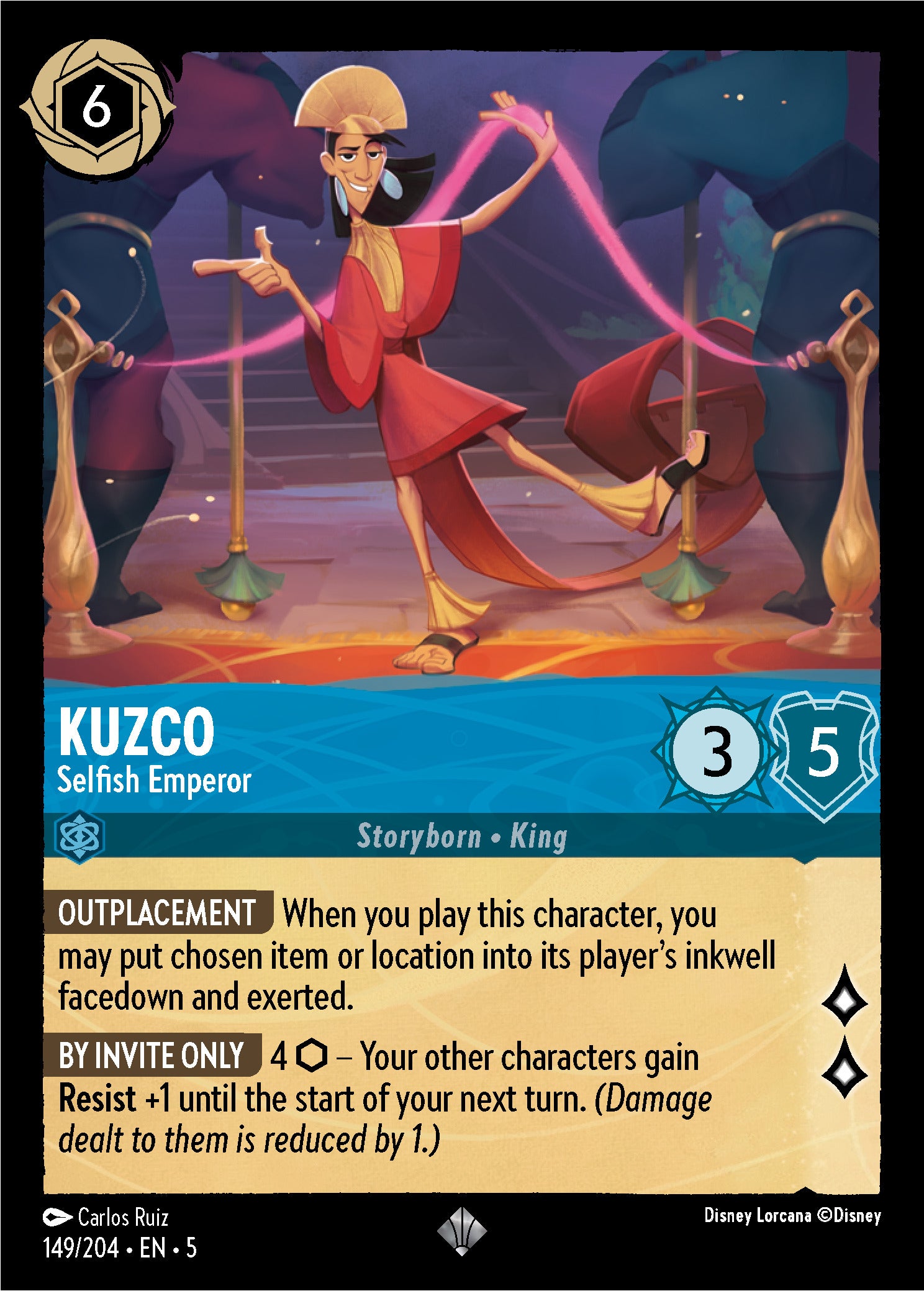 Kuzco - Selfish Emperor | Shimmering Skies #149 [foil]