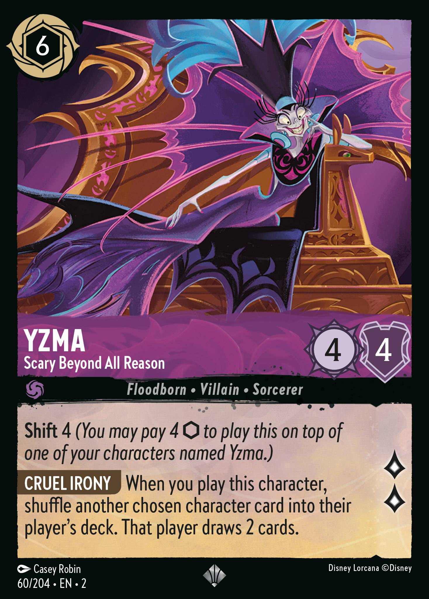 Yzma - Scary Beyond All Reason | Rise of the Floodborn #60 [foil]