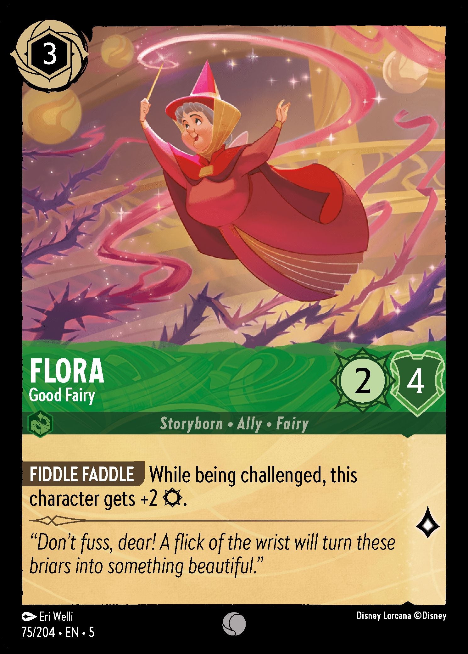 Flora - Good Fairy | Shimmering Skies #75 [foil]