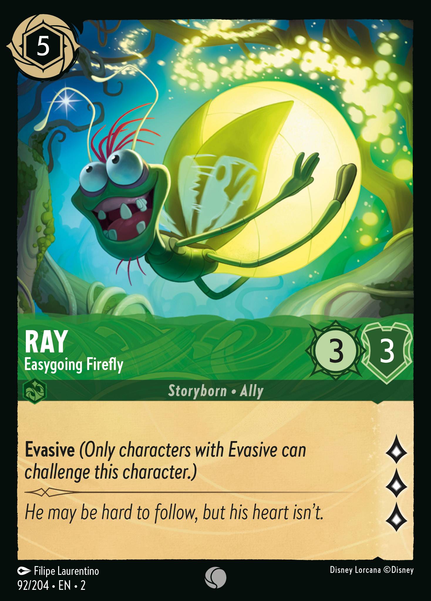 Ray - Easygoing Firefly | Rise of the Floodborn #92 [foil]