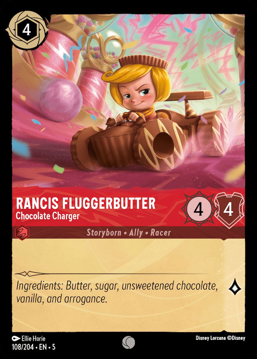 Rancis Fluggerbutter - Chocolate Charger | Shimmering Skies #108 [foil]