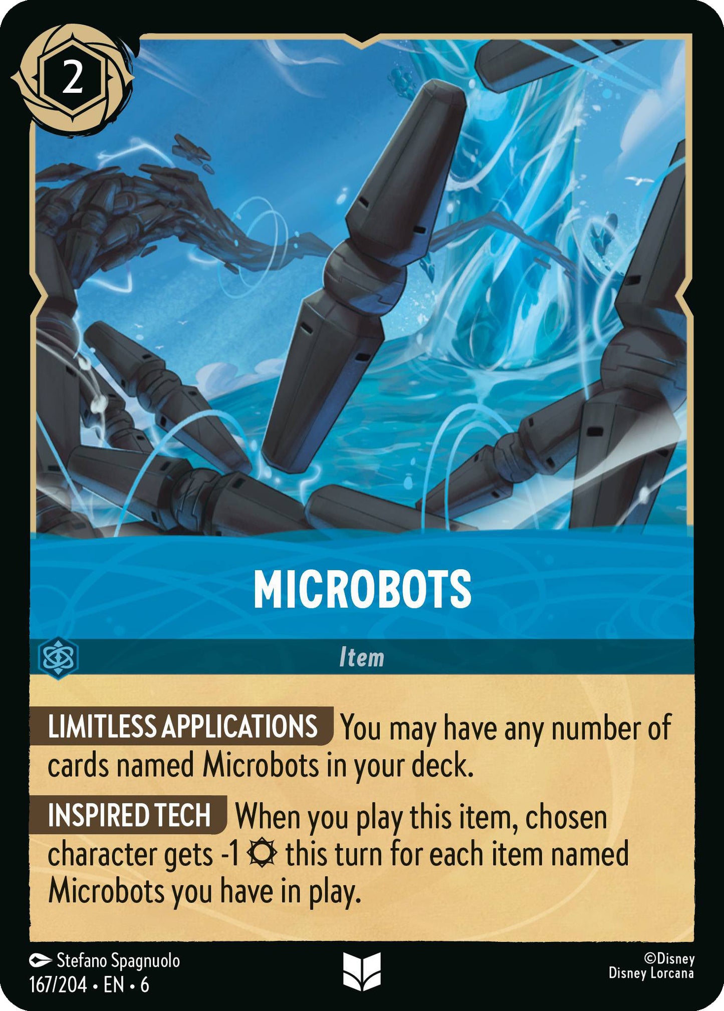 Microbots | Azurite Sea #167 [foil]