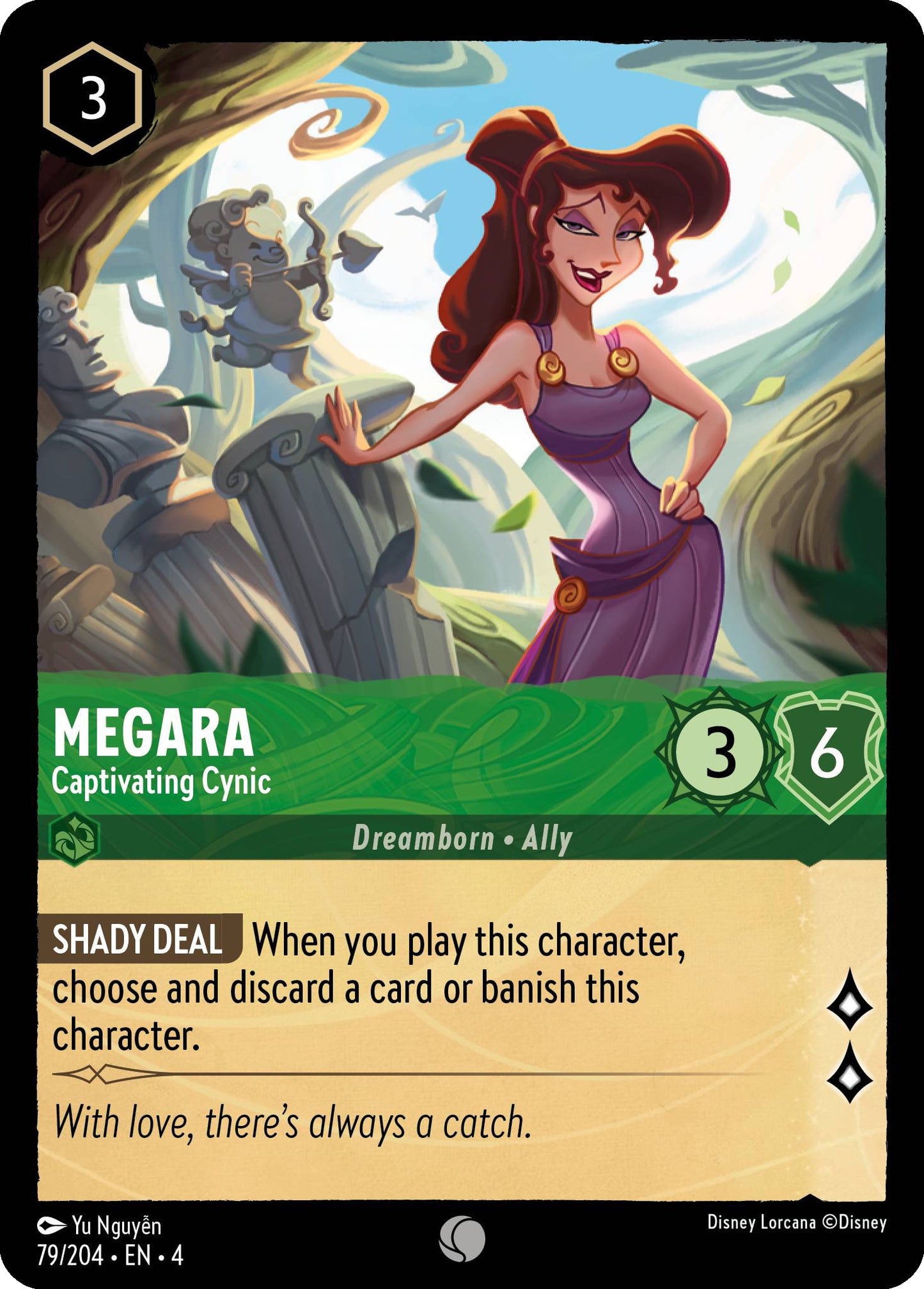 Megara - Captivating Cynic | Ursula's Return #79 [foil]