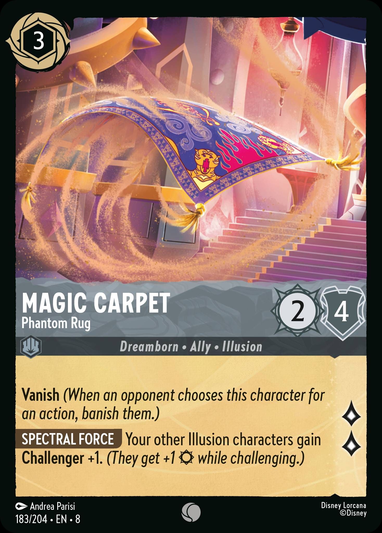 Magic Carpet - Phantom Rug | Reign of Jafar #183