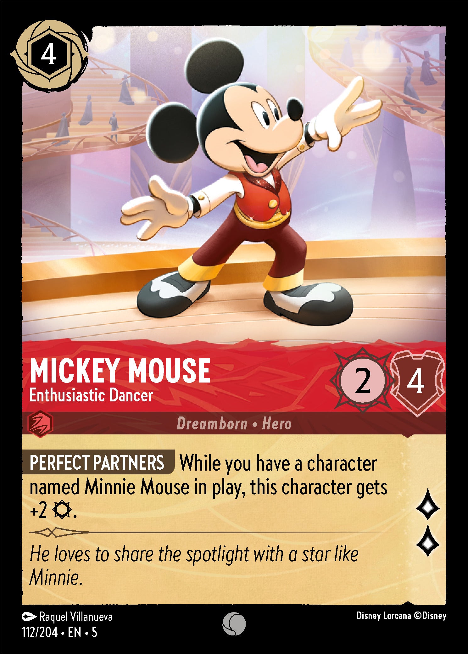 Mickey Mouse - Enthusiastic Dancer | Shimmering Skies #112