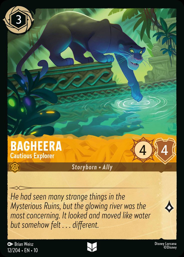 Bagheera - Cautious Explorer | Whispers in the Well #12 [foil]
