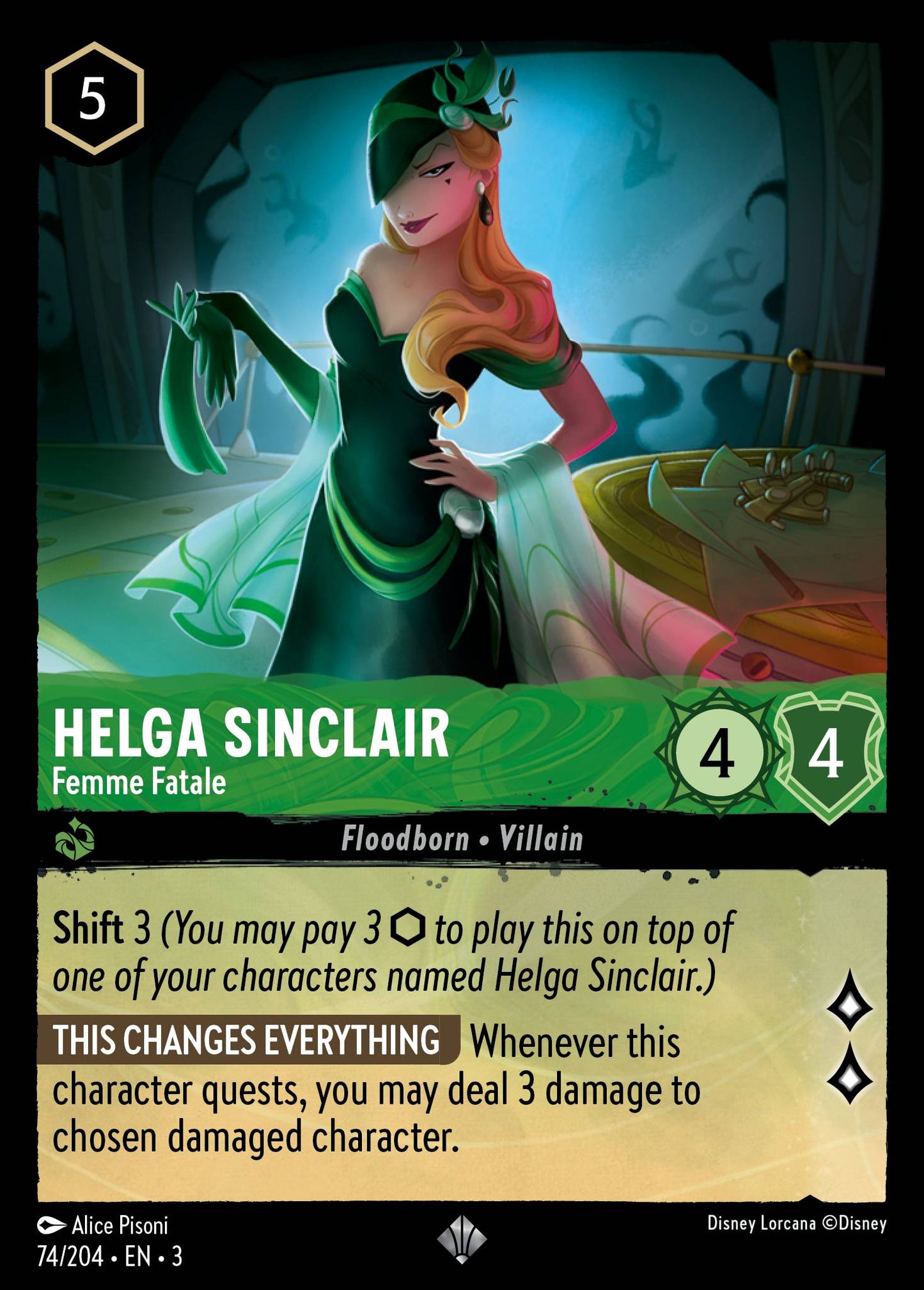 Helga Sinclair - Femme Fatale | Into the Inklands #74 [foil]