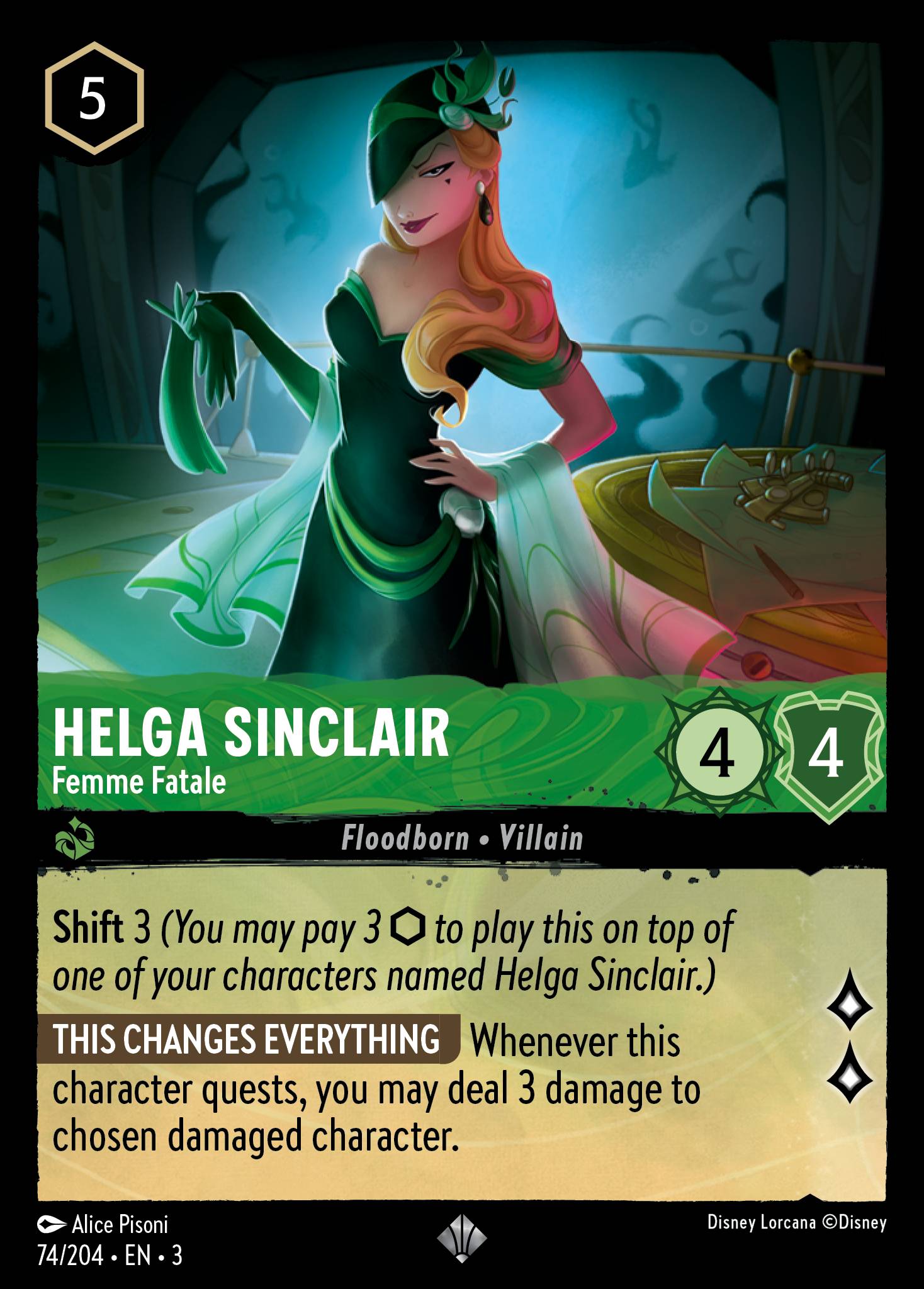 Helga Sinclair - Femme Fatale | Into the Inklands #74 [foil]