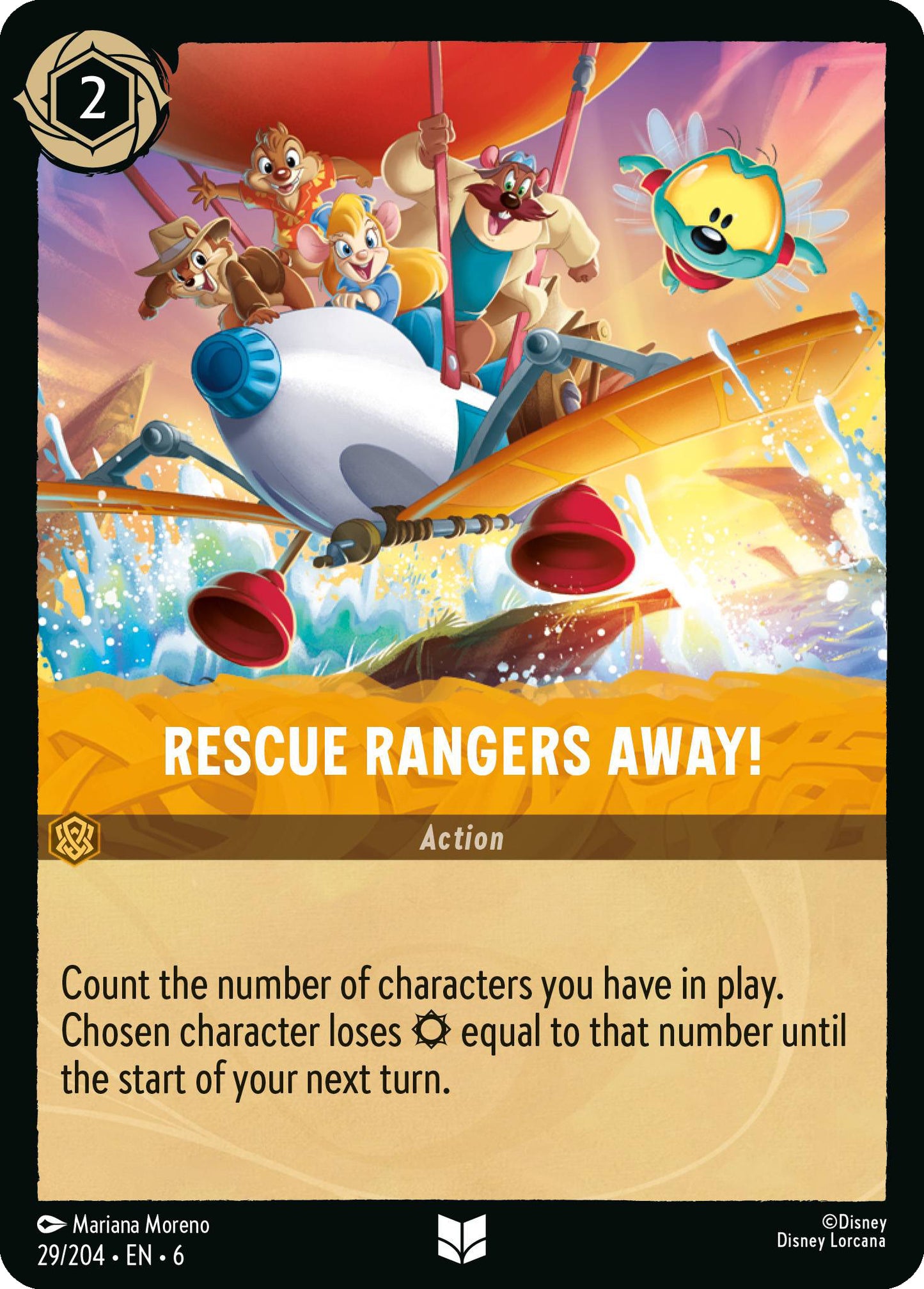 Rescue Rangers Away! | Azurite Sea #29 [foil]