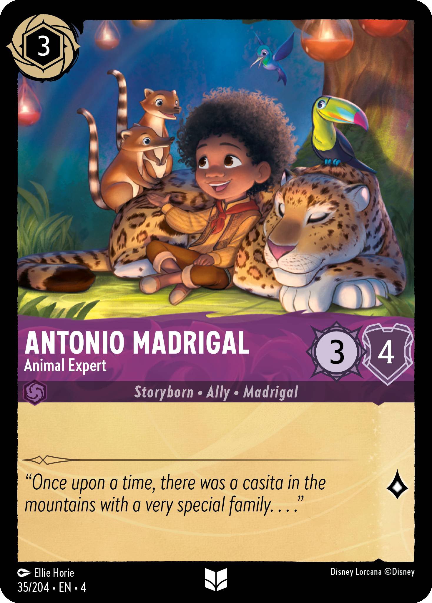 Antonio Madrigal - Animal Expert | Ursula's Return #35 [foil]