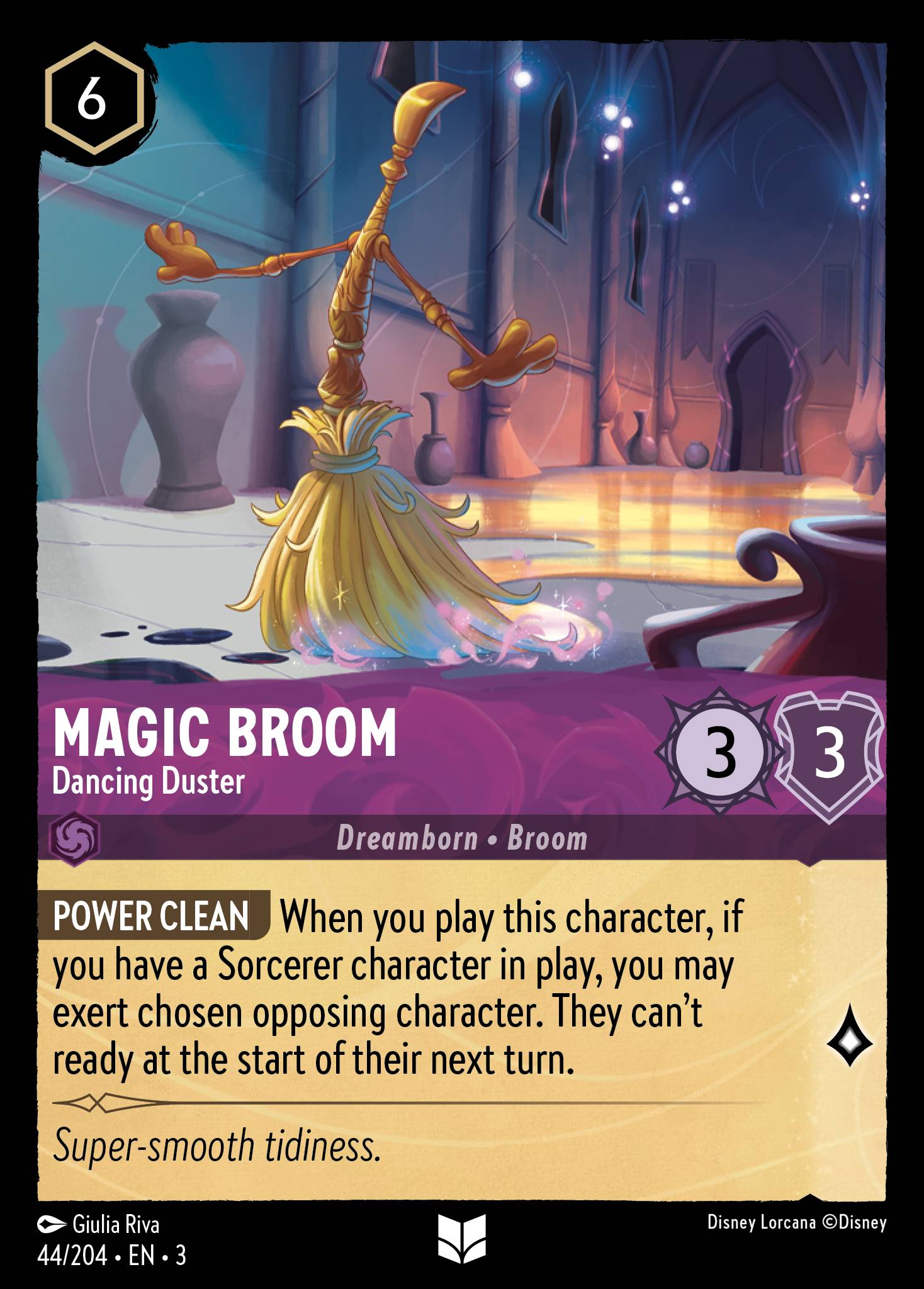 Magic Broom - Dancing Duster | Into the Inklands #44 [foil]