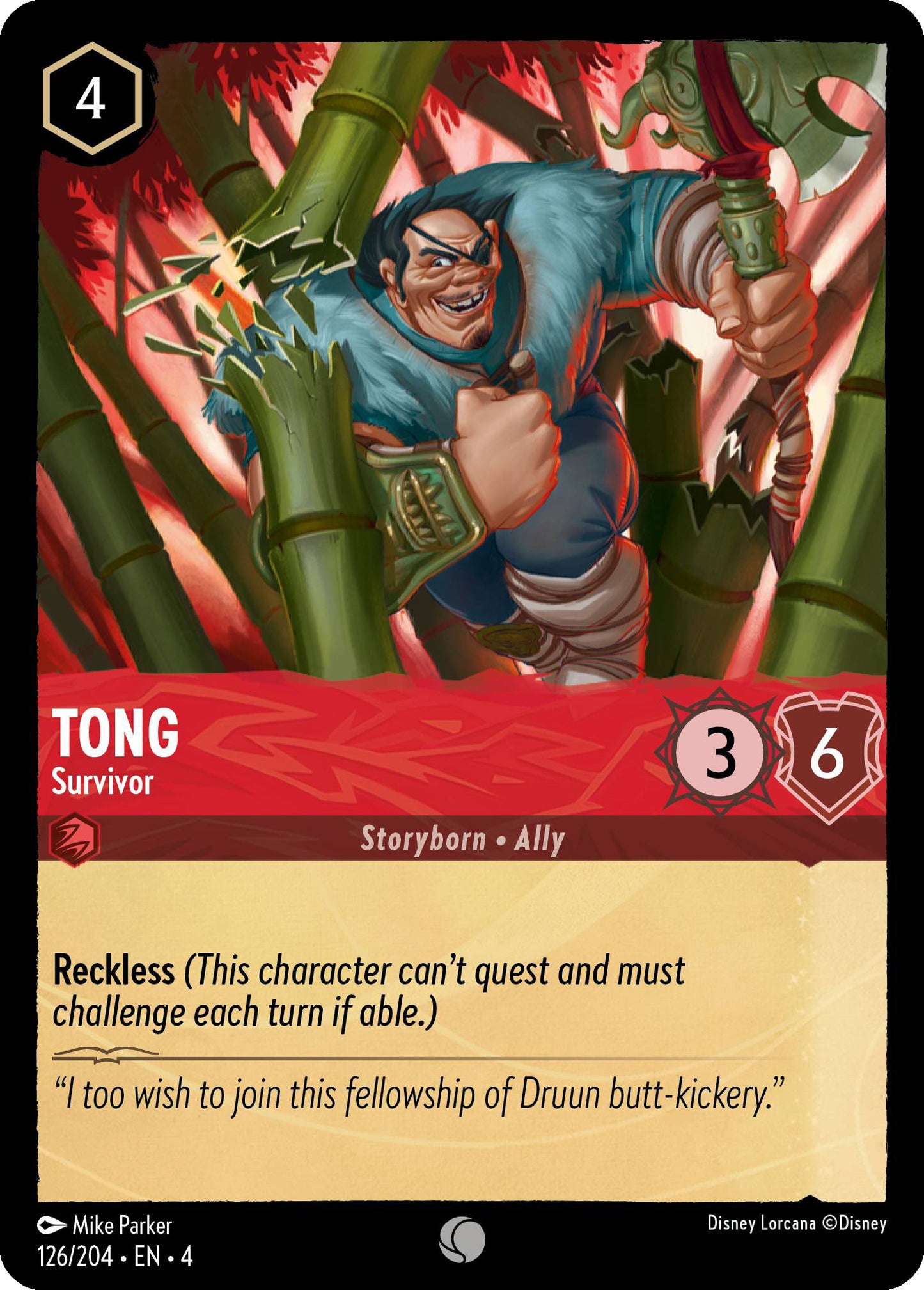 Tong - Survivor | Ursula's Return #126