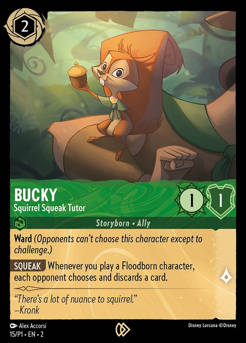 Bucky - Squirrel Squeak Tutor | Promo Set 1 #15 [foil]