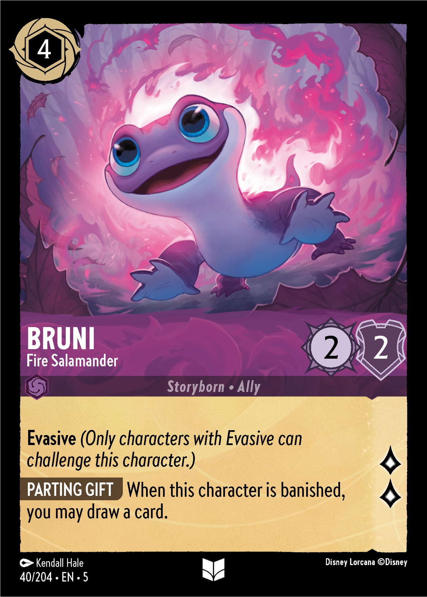 Bruni - Fire Salamander | Shimmering Skies #40 [foil]