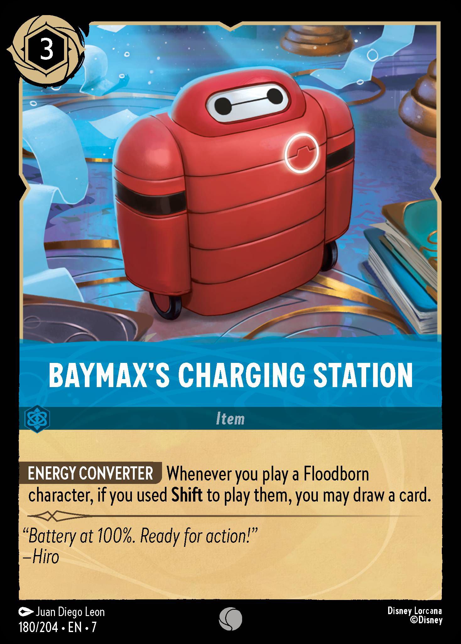 Baymax's Charging Station | Archazia's Island #180 [foil]