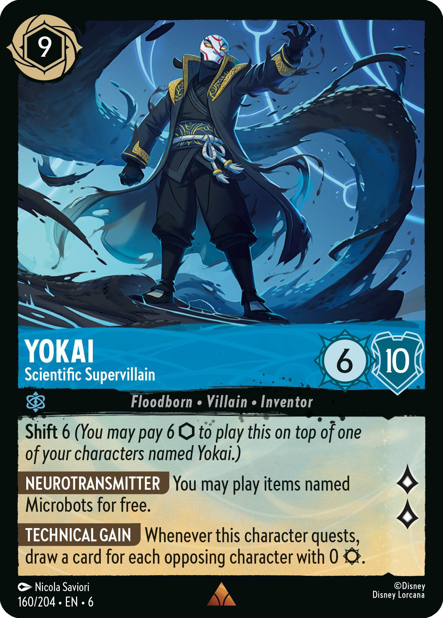 Yokai - Scientific Supervillain | Azurite Sea #160 [foil]