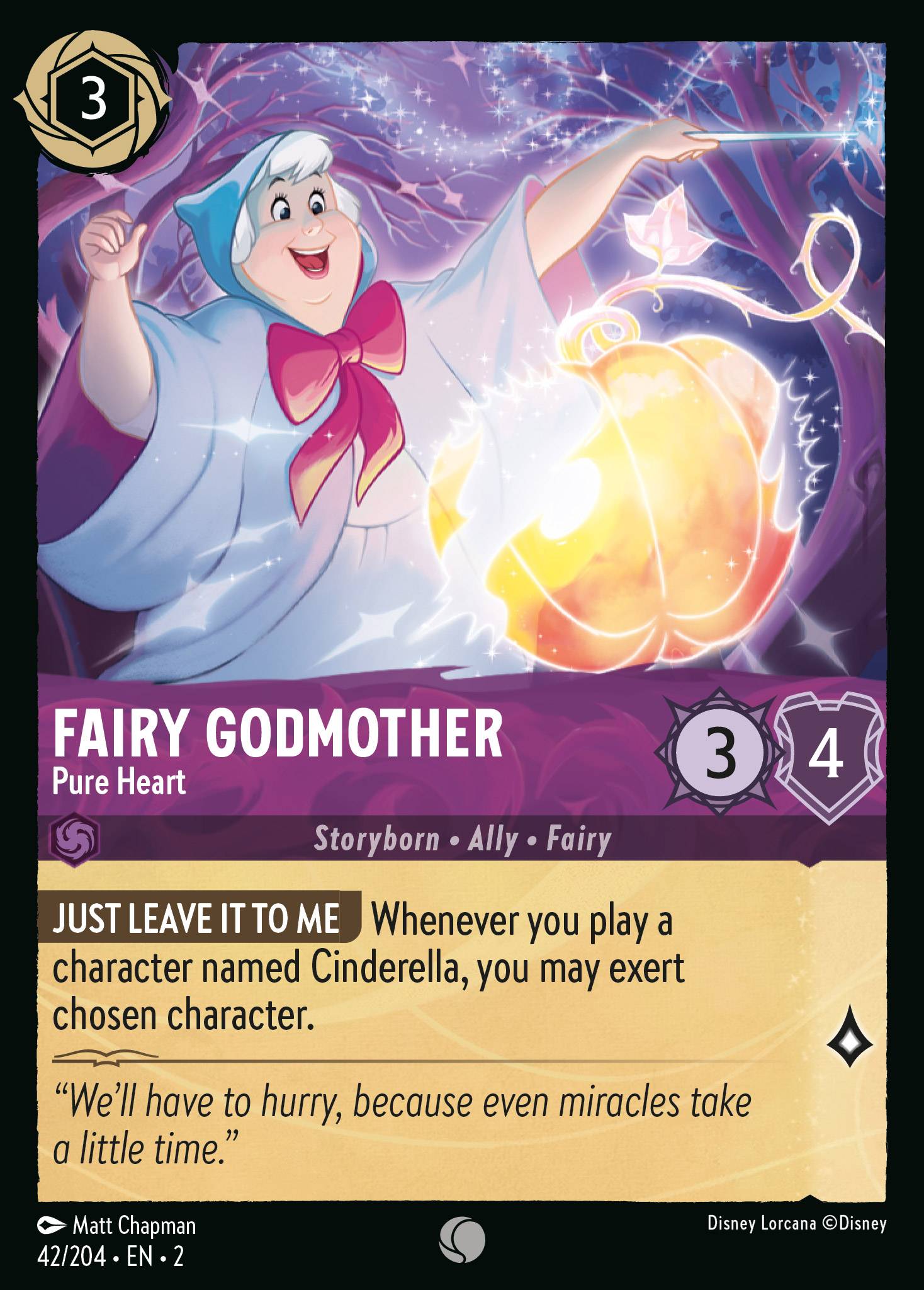 Fairy Godmother - Pure Heart | Rise of the Floodborn #42 [foil]