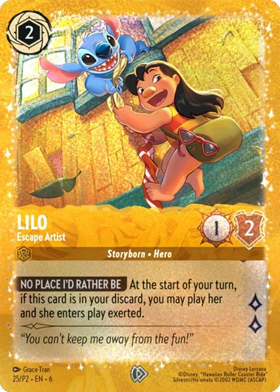 Lilo - Escape Artist | Promo Set 2 #25 [foil]