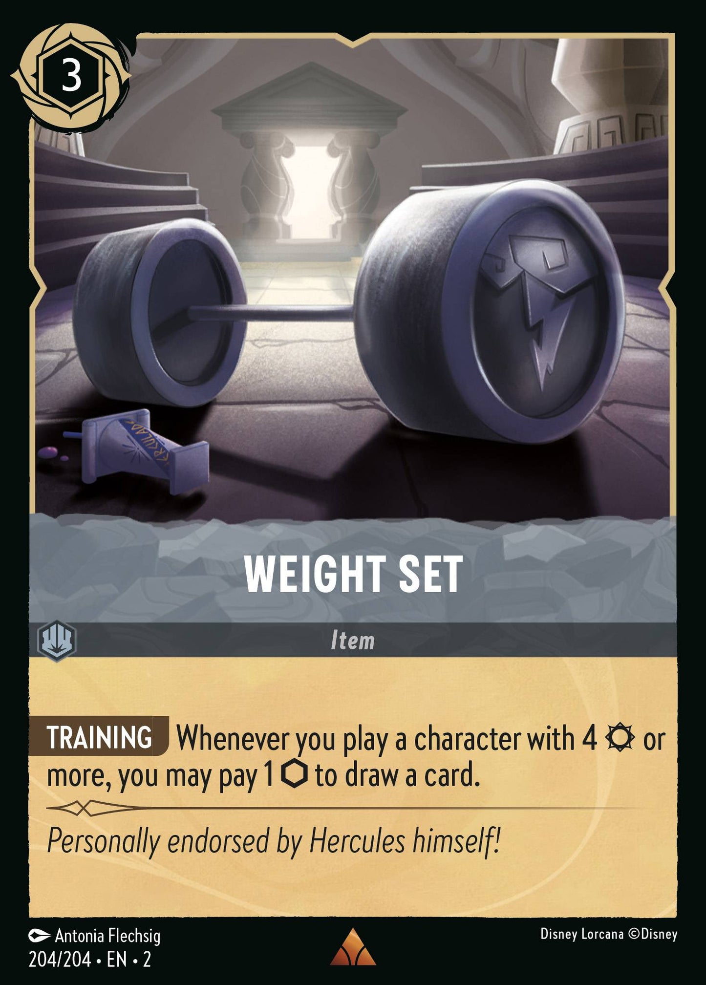 Weight Set | Rise of the Floodborn #204 [foil]