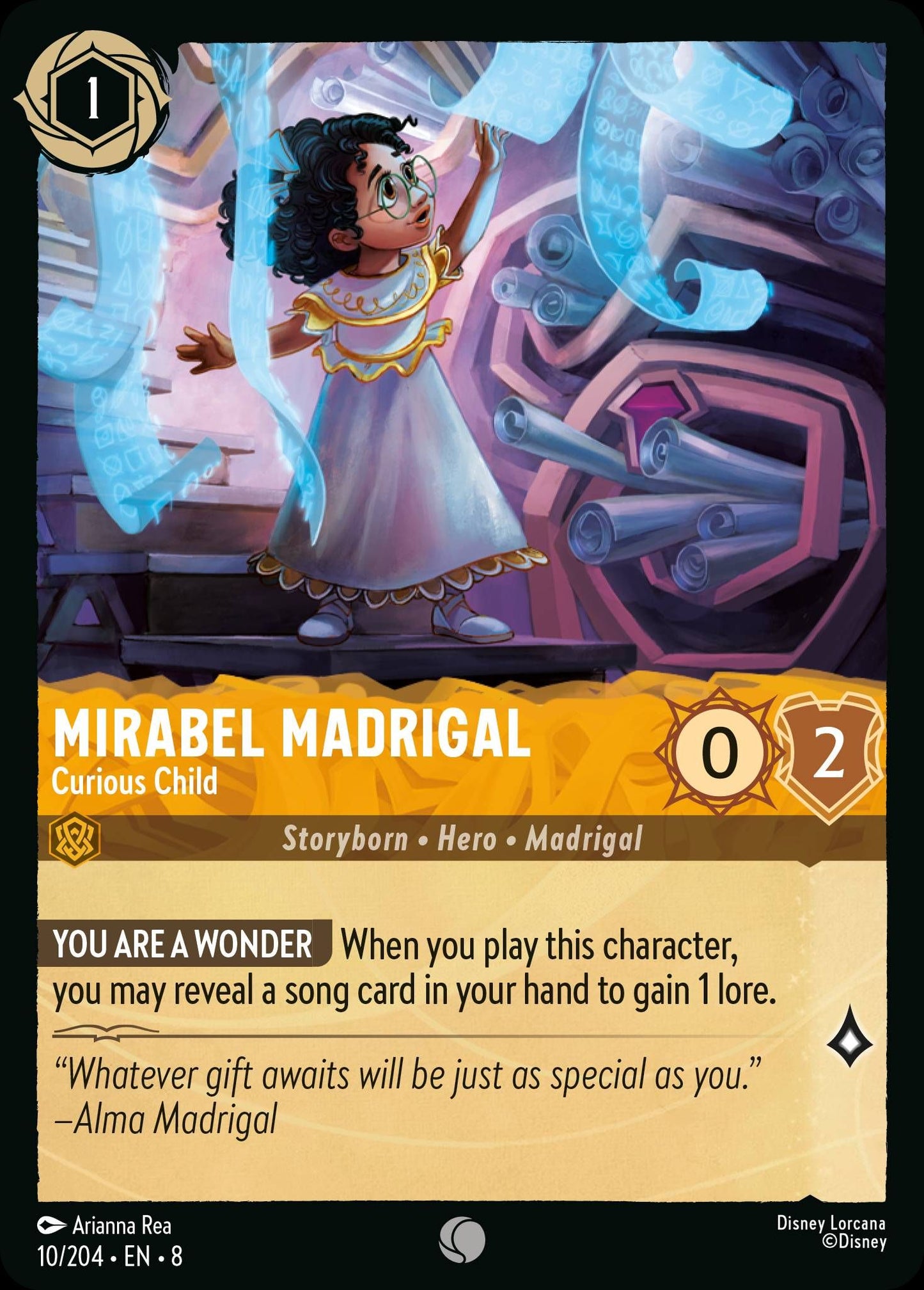 Mirabel Madrigal - Curious Child | Reign of Jafar #10 [foil]