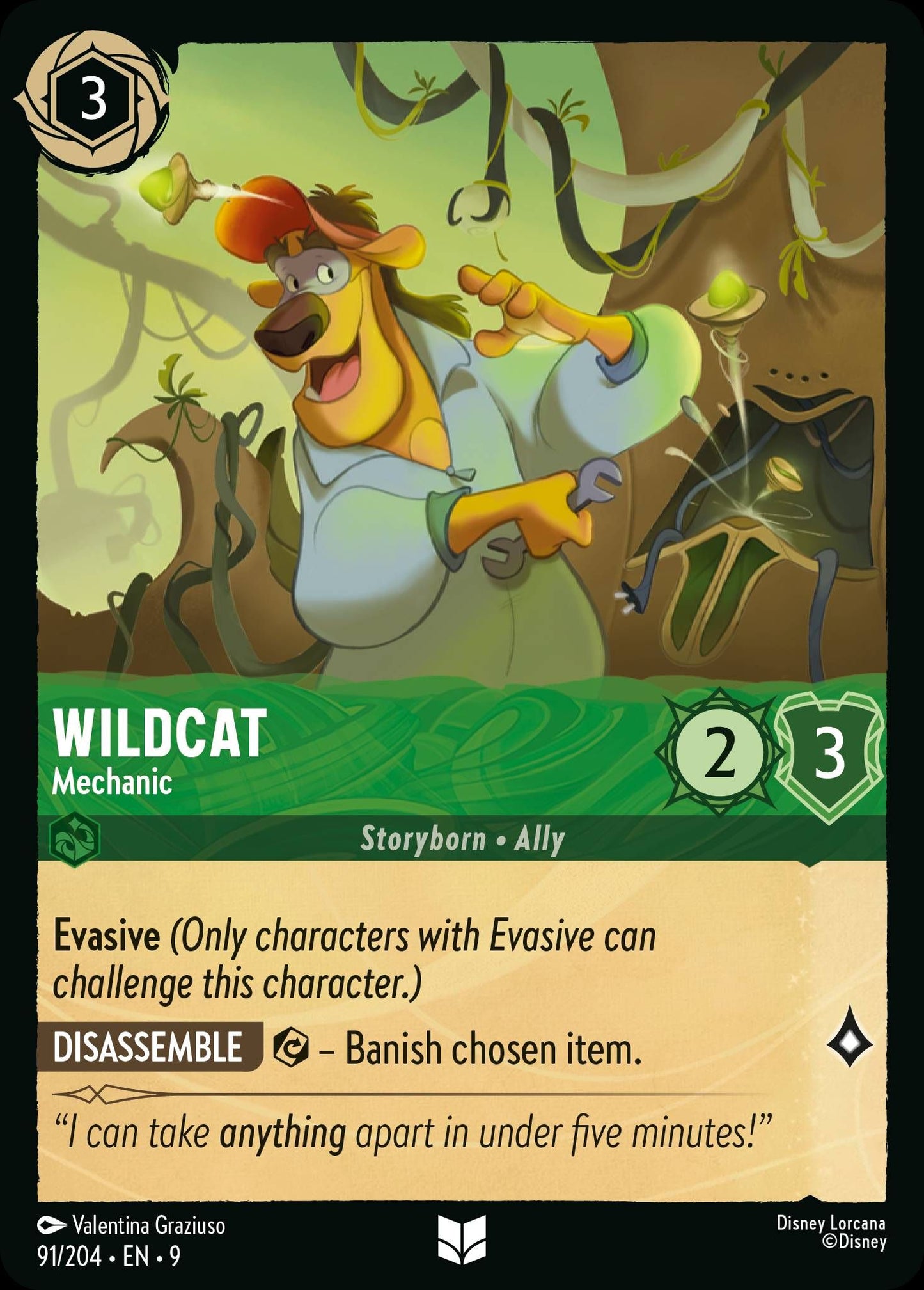 Wildcat - Mechanic | Fabled #91 [foil]