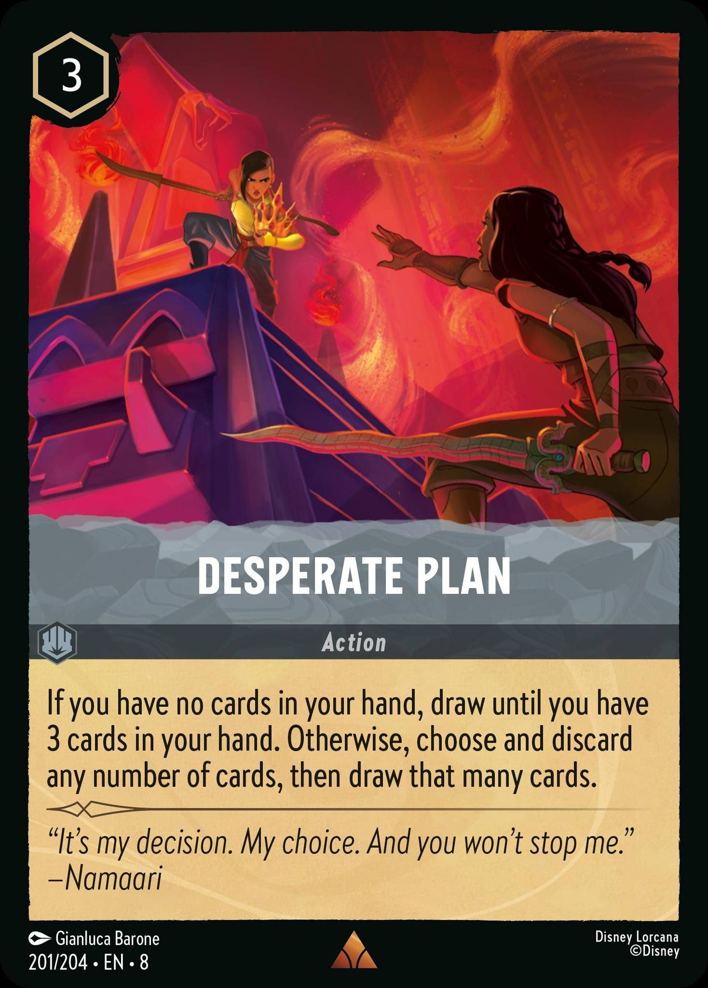Desperate Plan | Reign of Jafar #201 [foil]