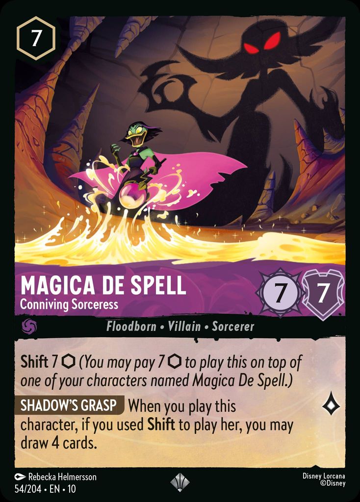 Magica De Spell - Conniving Sorceress | Whispers in the Well #54 [foil]