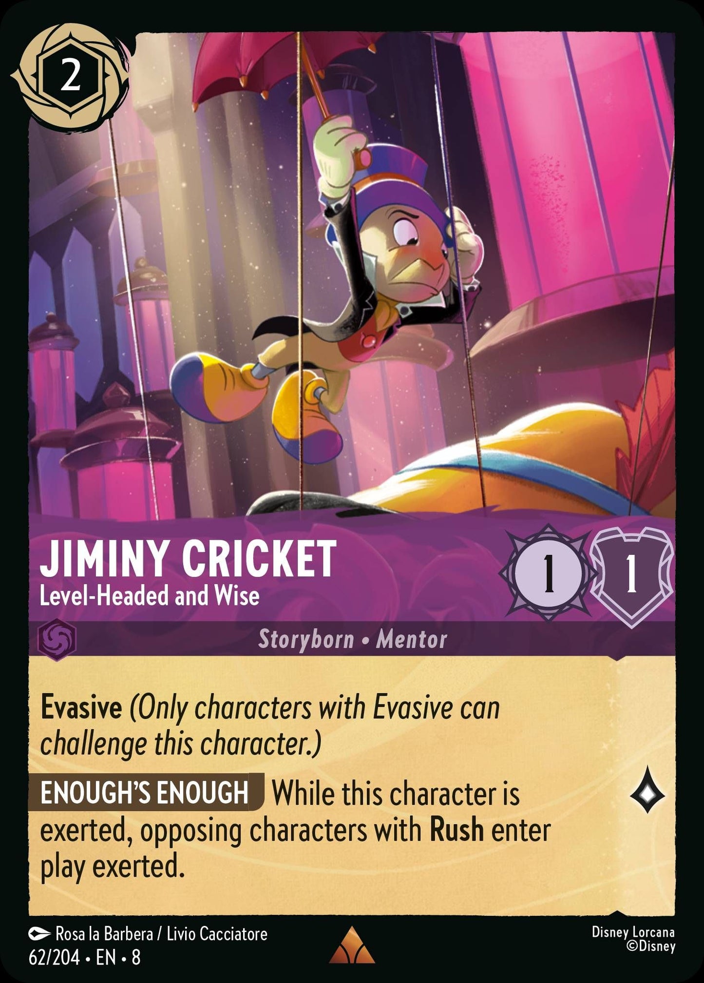Jiminy Cricket - Level-Headed and Wise | Reign of Jafar #62