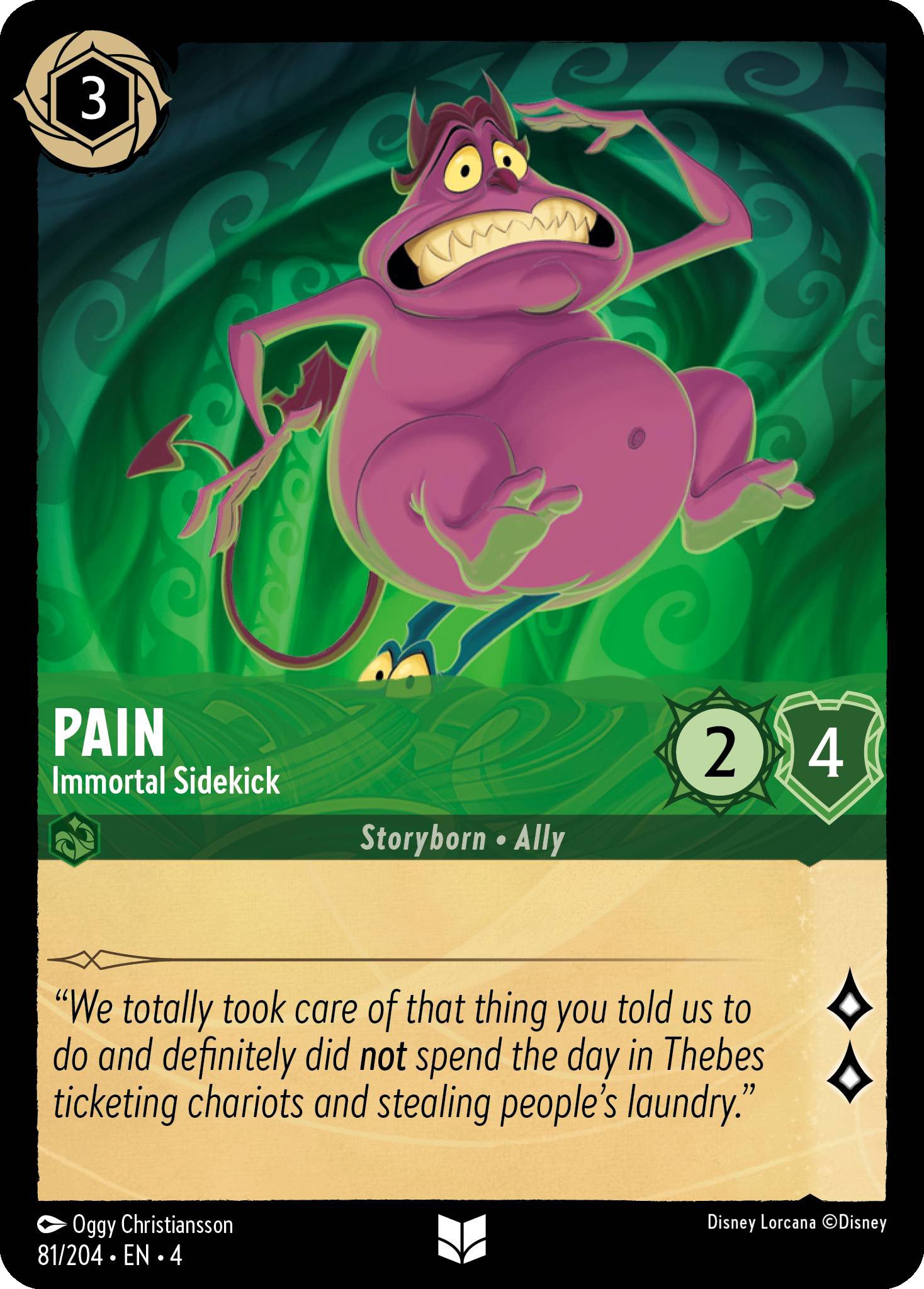 Pain - Immortal Sidekick | Ursula's Return #81 [foil]