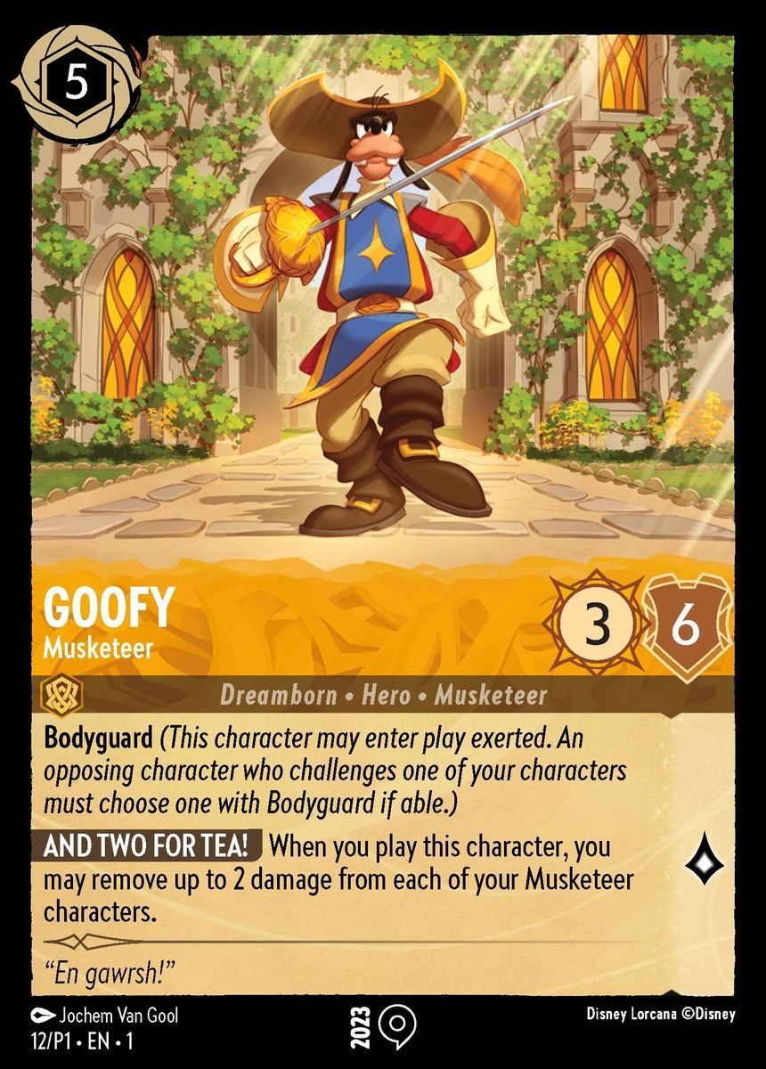 Goofy - Musketeer | Promo Set 1 #12