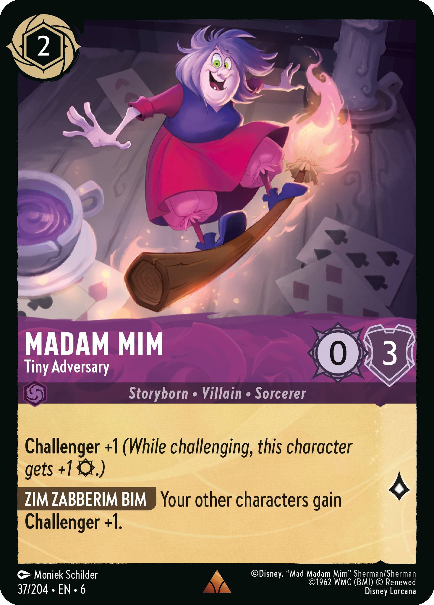 Madam Mim - Tiny Adversary | Azurite Sea #37 [foil]