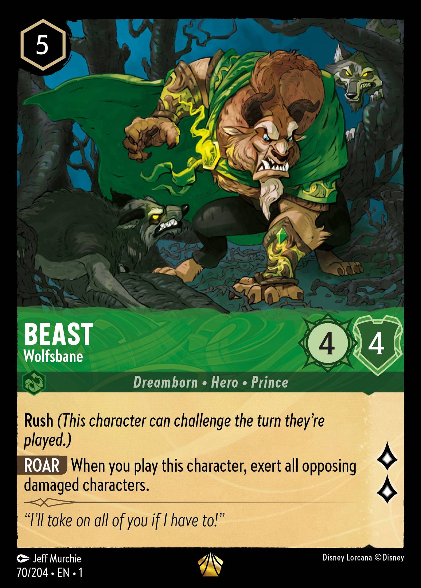 Beast - Wolfsbane | The First Chapter #70 [foil]