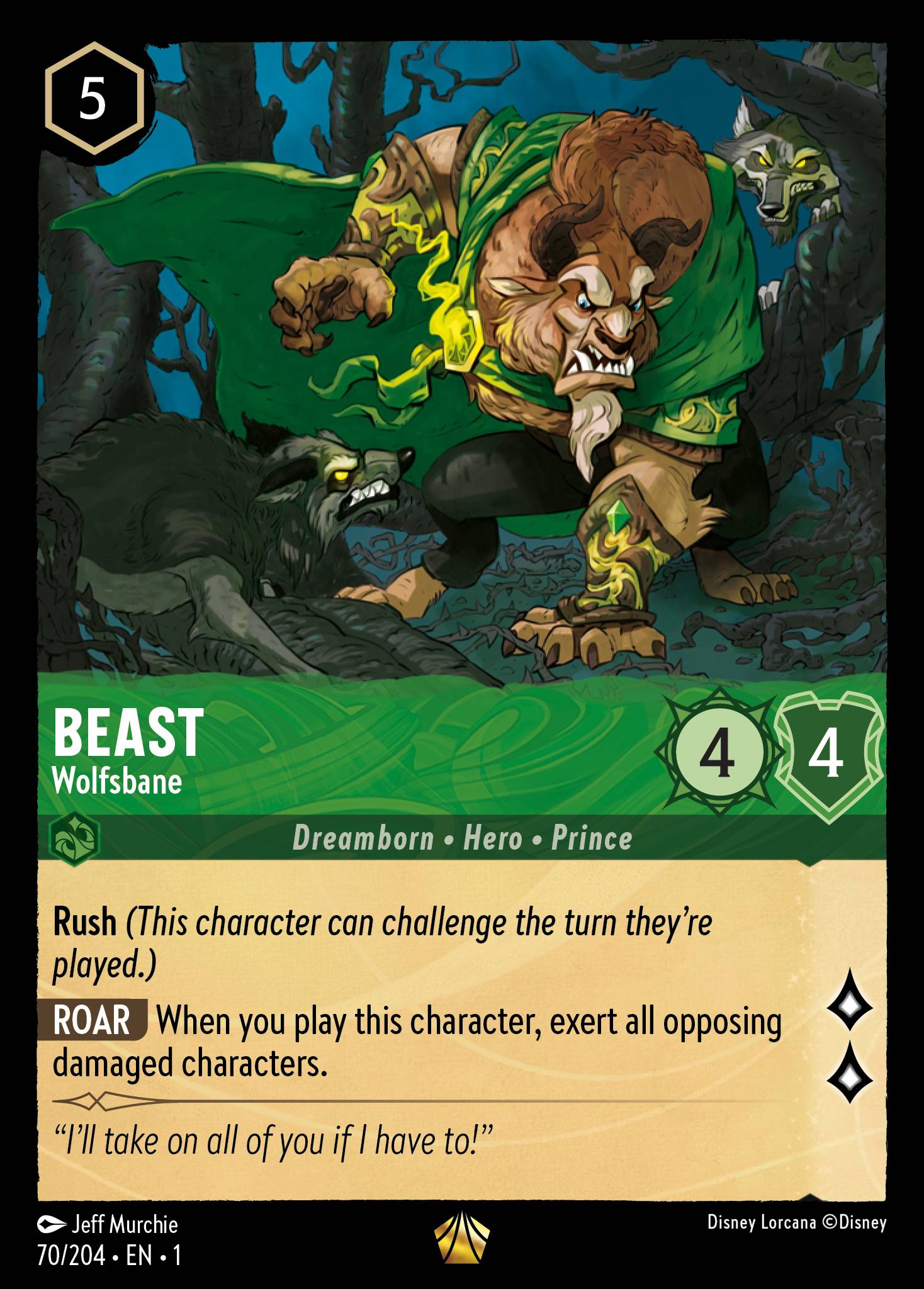 Beast - Wolfsbane | The First Chapter #70 [foil]