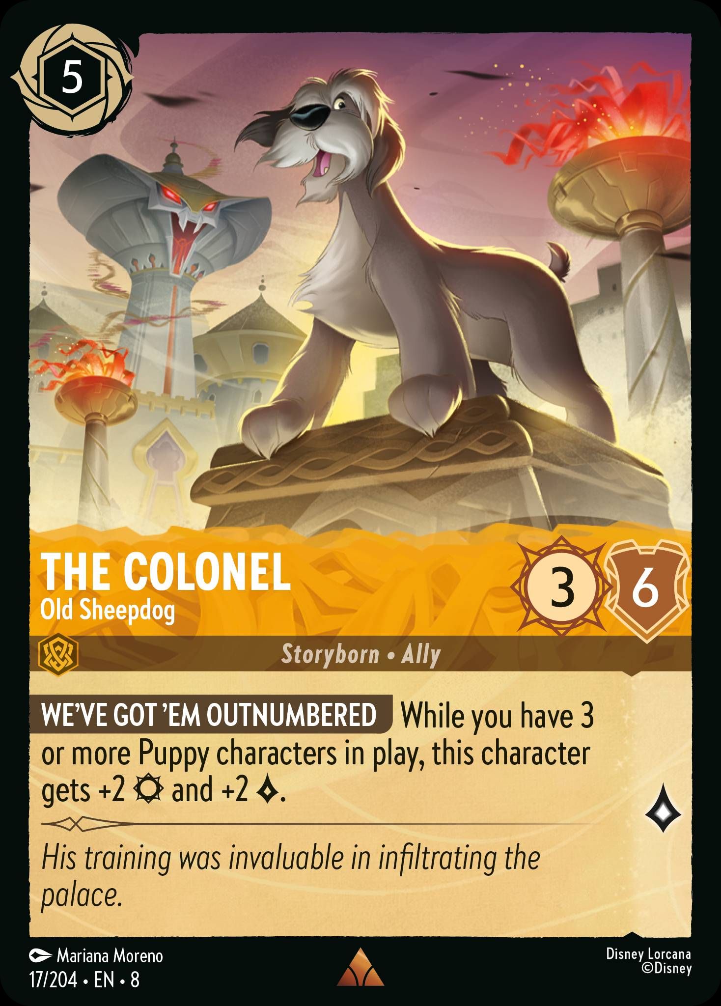 The Colonel - Old Sheepdog | Reign of Jafar #17 [foil]