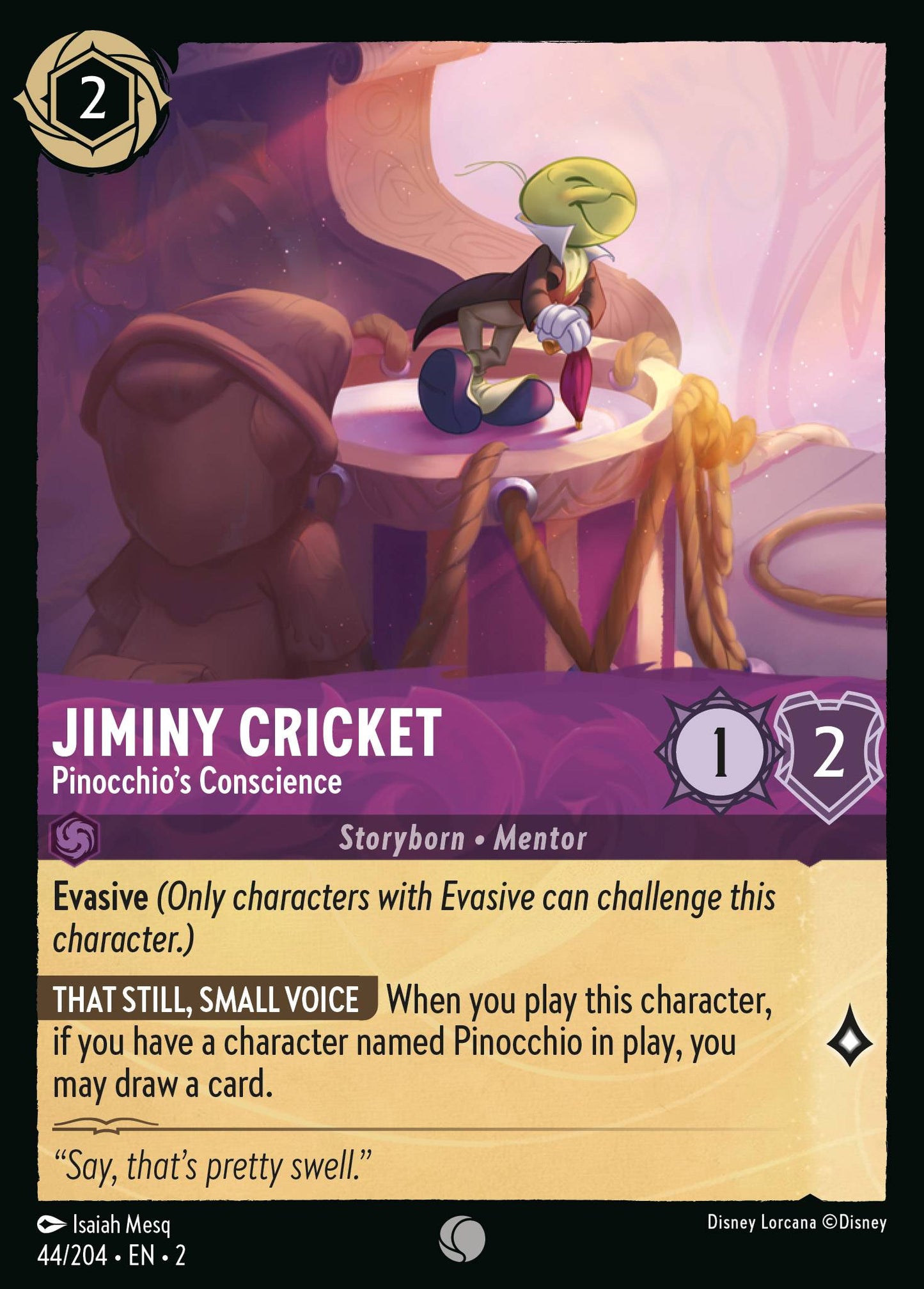 Jiminy Cricket - Pinocchio's Conscience | Rise of the Floodborn #44 [foil]